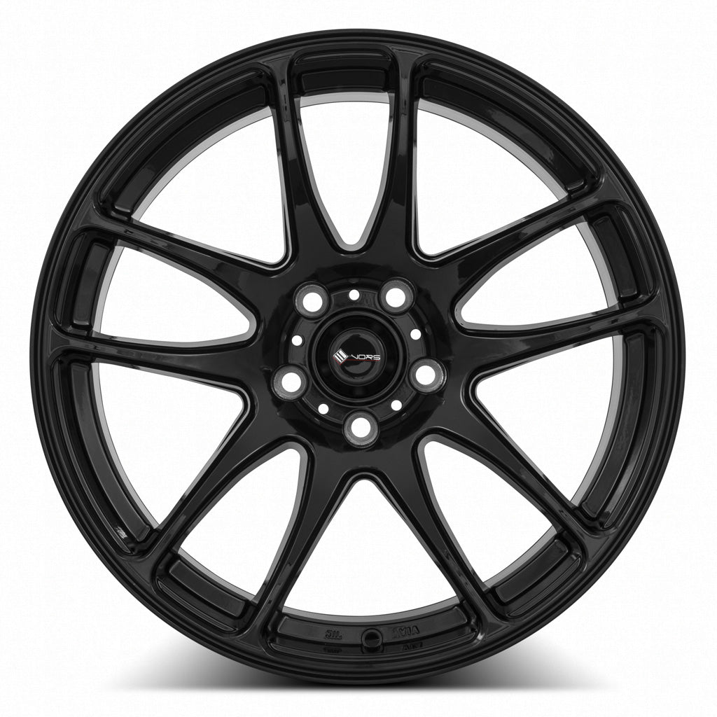 Vors Wheels Vors TR4 17x8 35 5x115mm 73.1mm Gloss Black