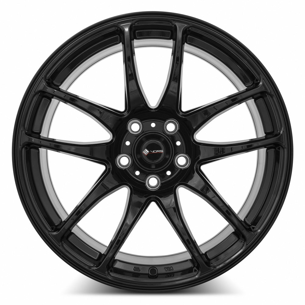 Vors Wheels Vors TR4 18x9.5 35 5x105mm 73.1mm Gloss Black