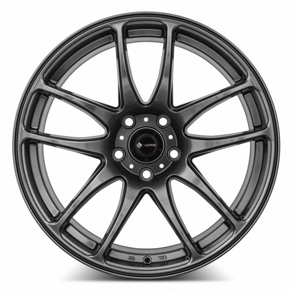 Vors Wheels Vors TR4 18x9.5 22 5x108mm 73.1mm Hyper Black