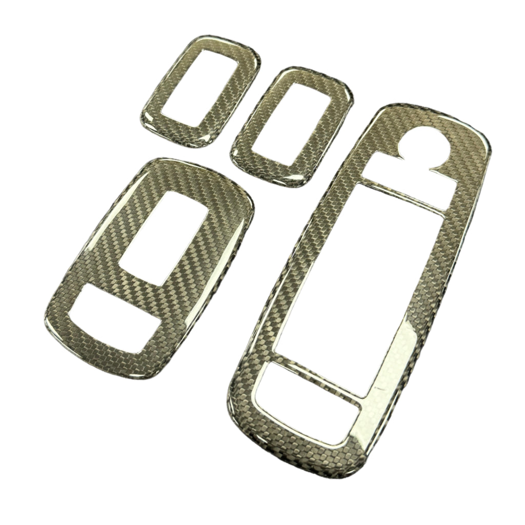 RAM 1500/ TRX / RHO carbon fiber widow switch bezel covers