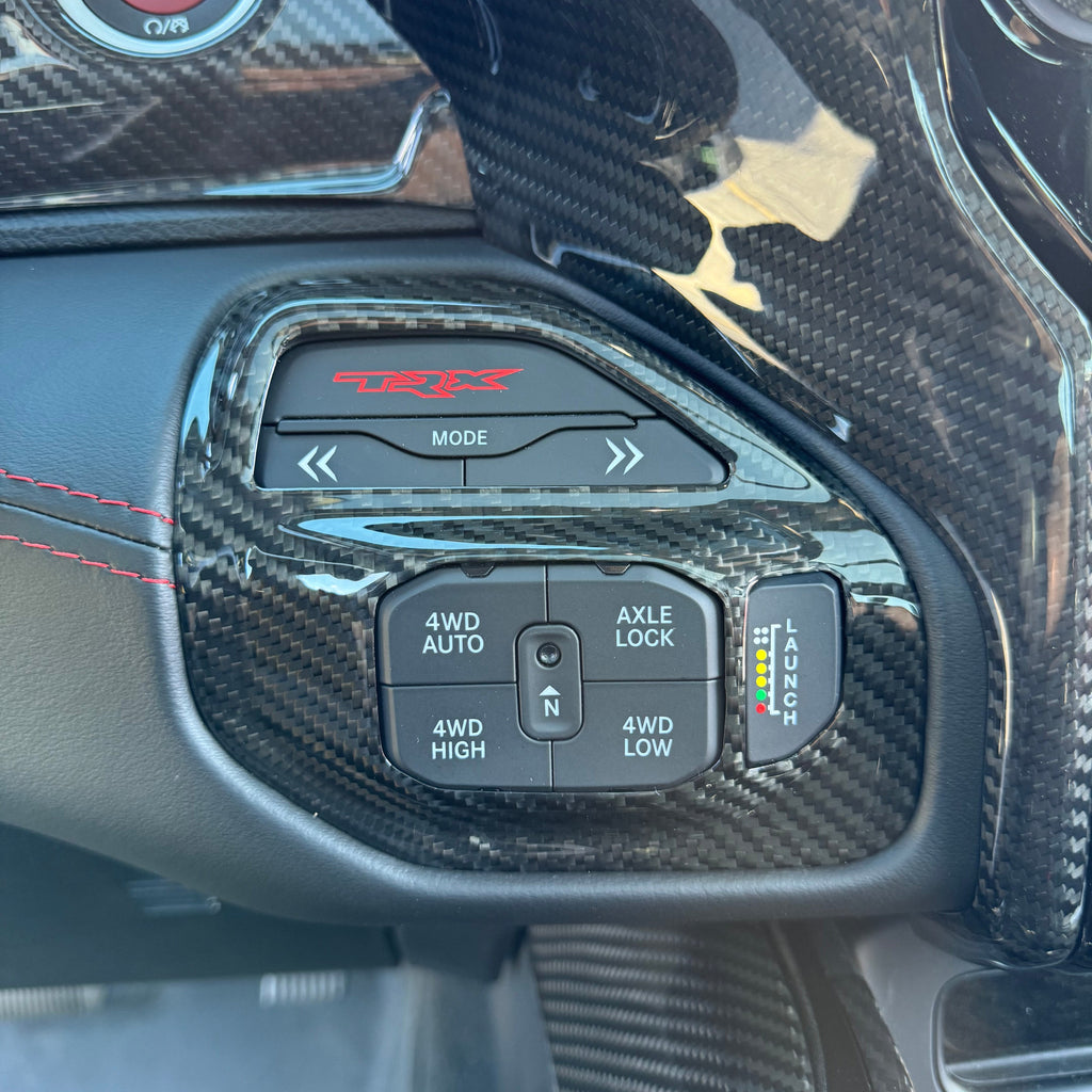 TRX / RHO drive mode selector carbon fiber 