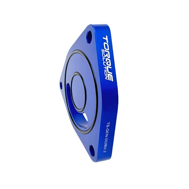 Torque Solution V2 Blow Off BOV Sound Plate (Blue) 