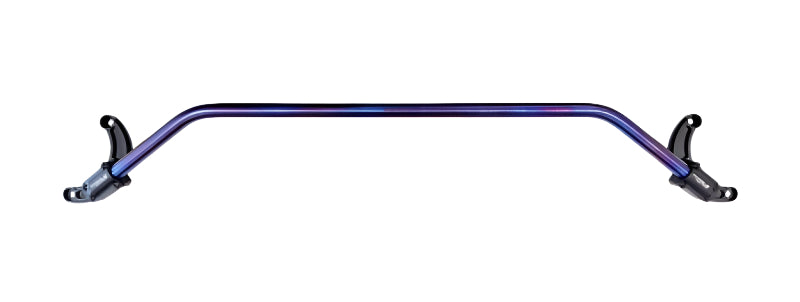 Torque Solution Subaru 08-21 WRX/STI Strut Brace - Titanium Burnt Purple / Blue