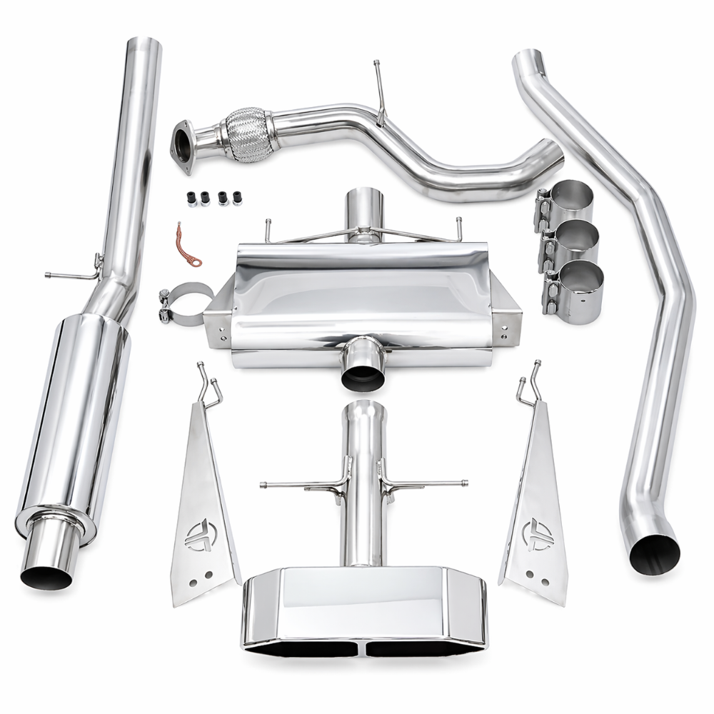 B184-C185 2016-2021 Honda Civic Si Sedan Catback Exhaust
