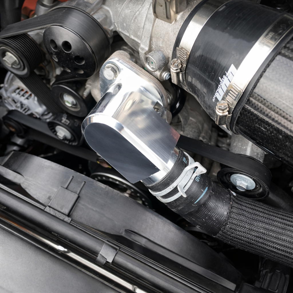 Billet Tech water neck