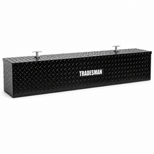 Load image into Gallery viewer, Tradesman 74460FM 60in Flush Mount Black Aluminum Truck Tool Box