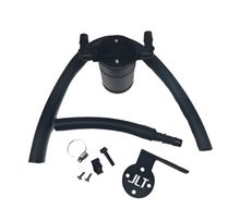 Load image into Gallery viewer, J&amp;L 11-23 Dodge Charger SRT 6.4L Hemi Passenger Side Oil Separator 3.0 - Clear Anodized - Black Ops Auto Works