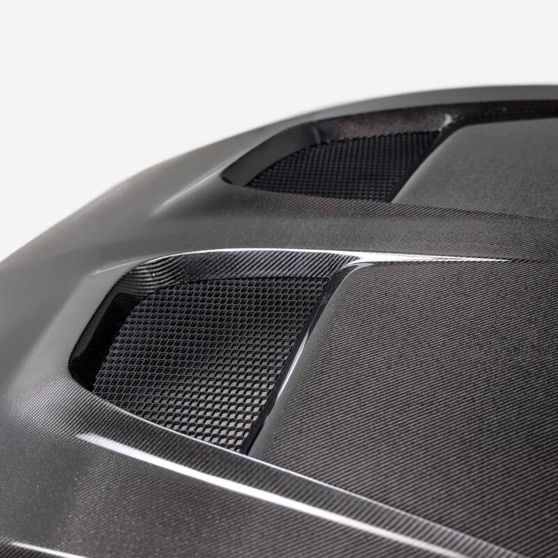 Anderson Composites 2024-2025 Ford Mustang Type-GTD Double-Sided Carbon Fiber Hood 