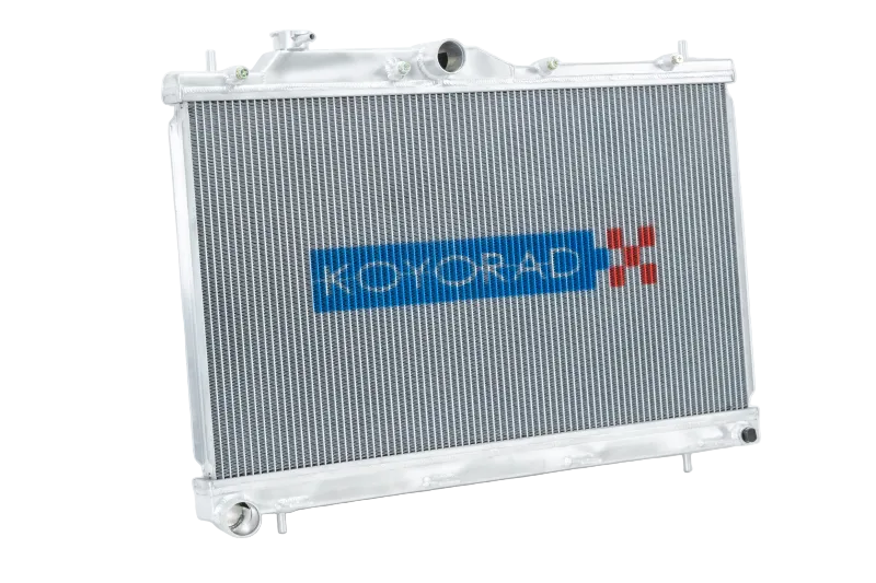 Close up Koyo 36 mm N-FLO dual row core and TIG welds
