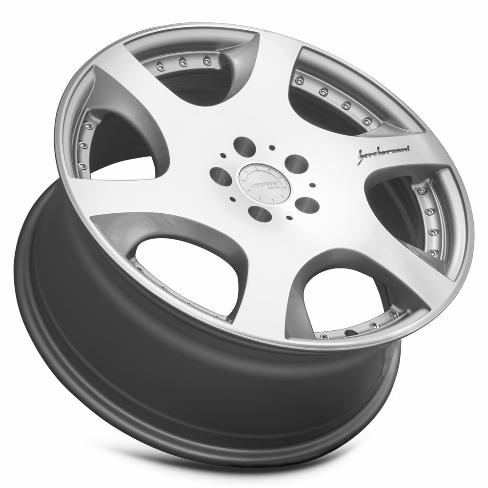MRR Wheels MRR VP3 20x9 25 5x112mm 66.6mm Silver Machined Face