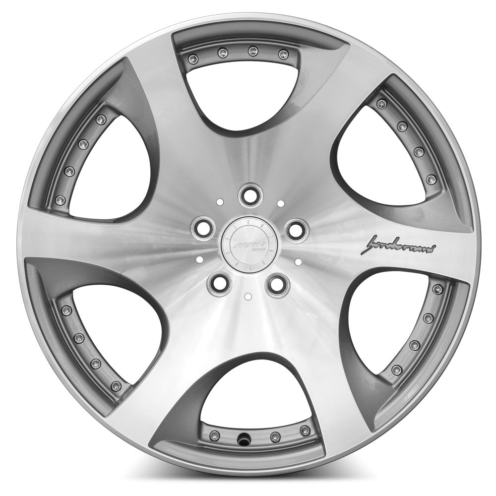 MRR Wheels MRR VP3 19x9.5 35 5x112mm 66.6mm Silver Machined Face