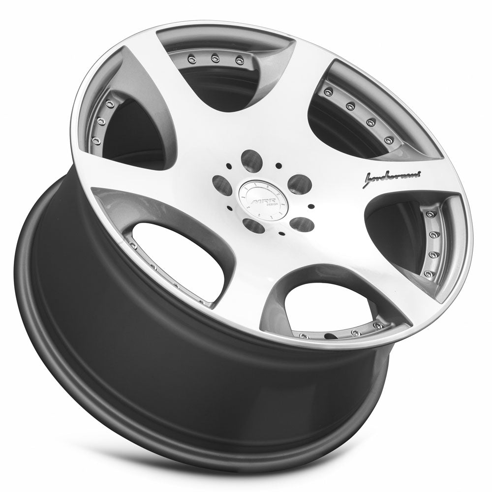 MRR Wheels MRR VP3 19x9.5 35 5x112mm 66.6mm Silver Machined Face
