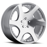 MRR VP3 20x10.5 20 5x114.3mm 73.1mm Silver Machined Face