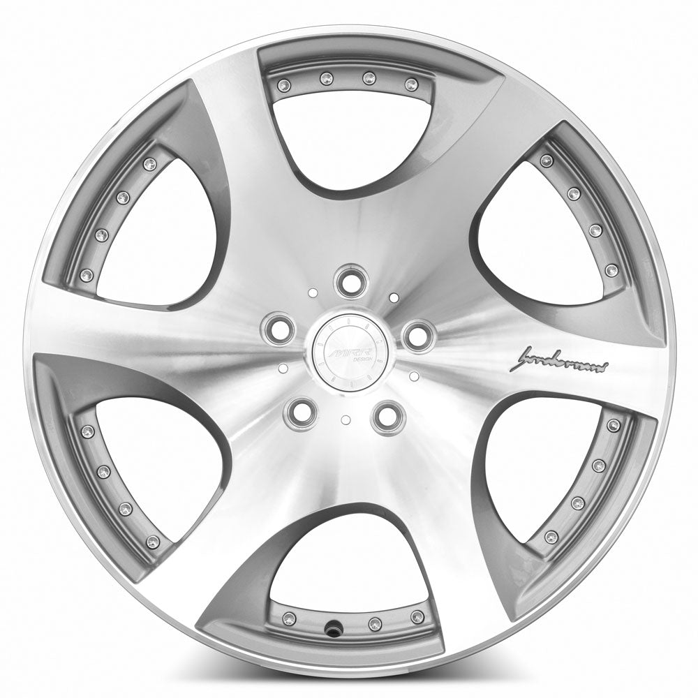 MRR Wheels MRR VP3 20x10.5 40 5x112mm 66.6mm Silver Machined Face