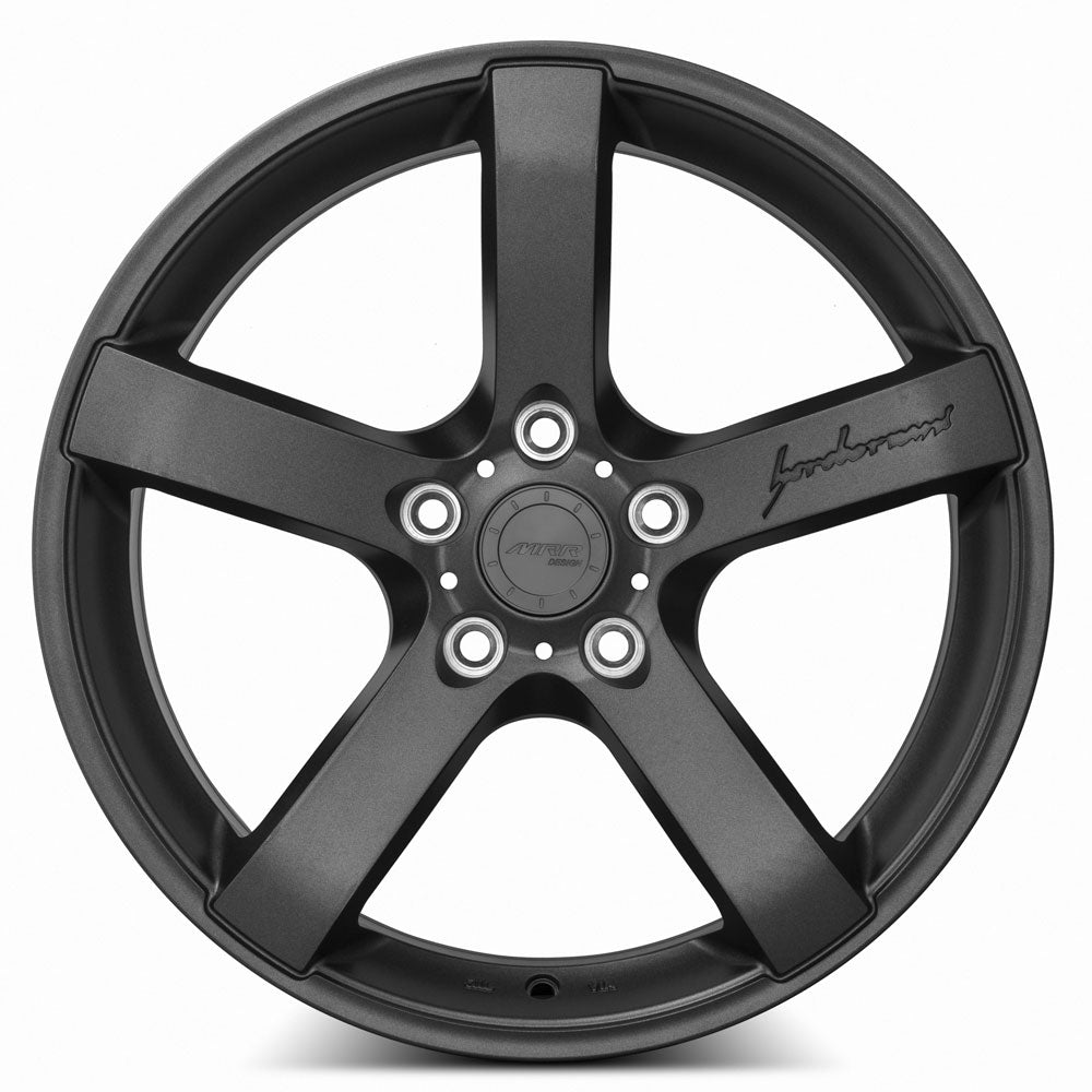 MRR Wheels MRR VP5 19x8.5 35 5x114.3mm 73.1mm Matte Gun Metal
