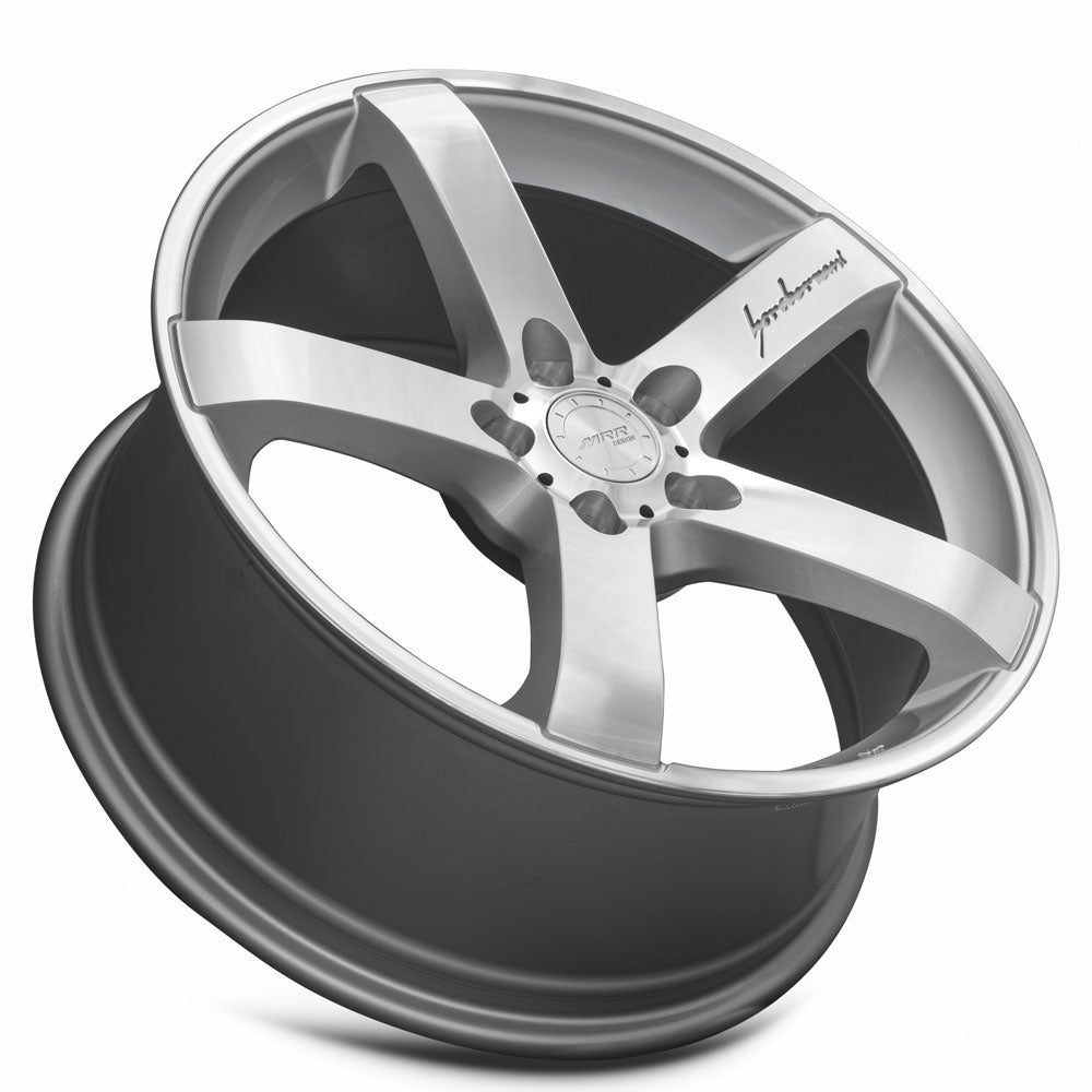 MRR Wheels MRR VP5 19x8.5 35 5x112mm 66.6mm Silver Machined Face