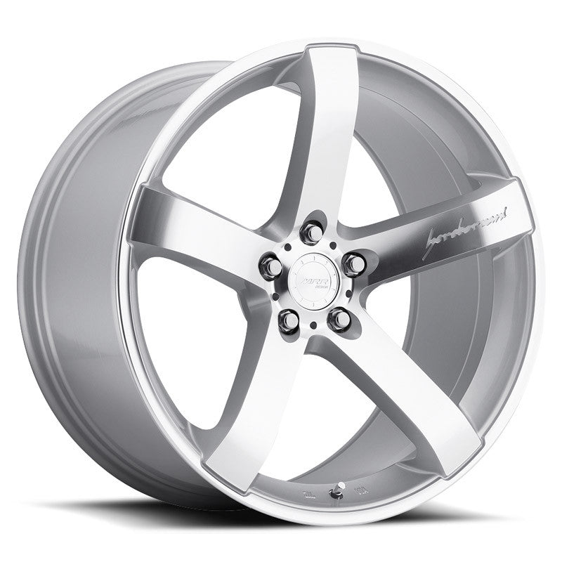 MRR Wheels MRR VP5 18x9.5 40 5x112mm 66.6mm Silver Machined Face