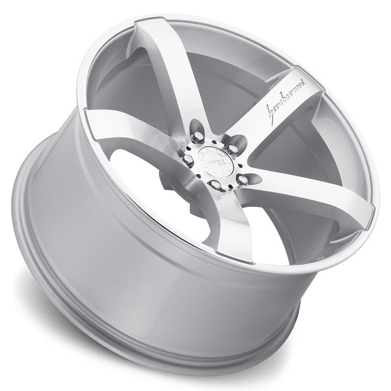 MRR Wheels MRR VP5 19x9.5 20 5x114.3mm 73.1mm Silver Machined Face