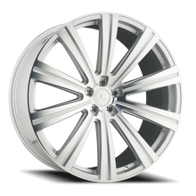 Load image into Gallery viewer, Avant Garde Vanguard 24x10 +35 5x120mm 72.6mm Gloss Black Machined Spoke Faces