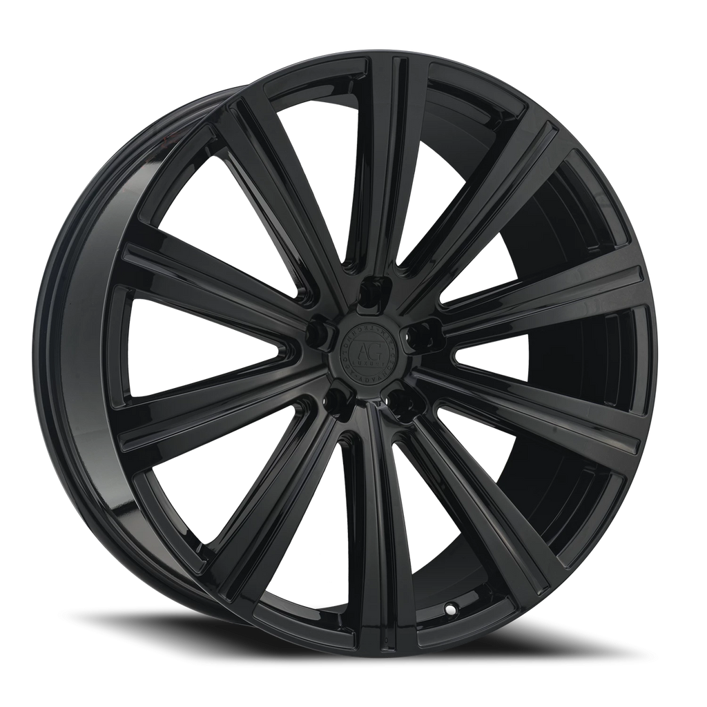 Avant Garde Vanguard 24x9.5 +15 5x120mm 72.6mm Gloss Black