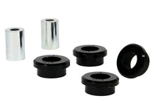 Load image into Gallery viewer, Close up Whiteline polyurethane bushing with internal grease grooves