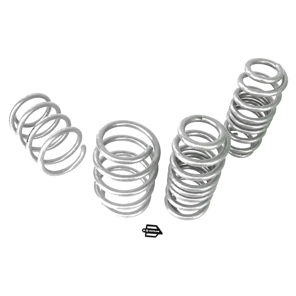 Whiteline Audi S3 RS3 lowering springs angled view