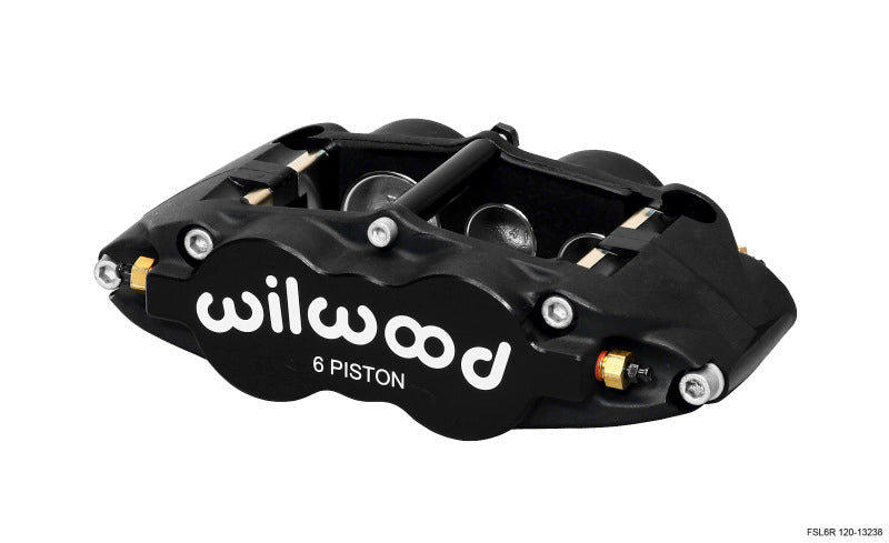 Wilwood Caliper-Forged Superlite 6R-L/H 1.62/1.12/1.12in Pistons 0.81in Disc - Black Ops Auto Works