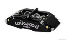 Load image into Gallery viewer, WIL120-13383-BK-Wilwood Caliper-BNSL6-LH-Black 1.62/1.12/1.12in Pistons 1.10in Disc-Brake Calipers - Perf-Wilwood