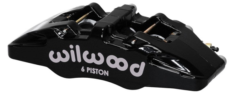 Wilwood Caliper-Forged Dynapro 6 5.25in Mount-R/H 1.62/1.38in/1.38in Pistons .38in Disc - Black Ops Auto Works