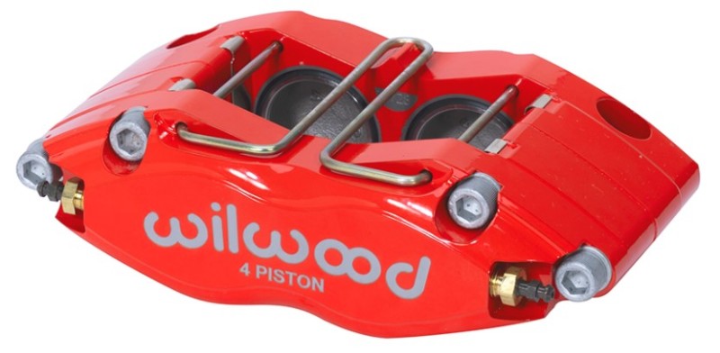 Wilwood Caliper- DPR-DS - Red 1.25in Piston .38/.500in Rotor - Dust Seal - Black Ops Auto Works