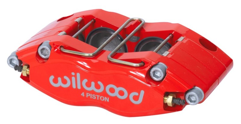 Wilwood Caliper- DPR-DS - Red 1.62in Piston 0.810in Rotor - Dust Seal-Brake Calipers - Perf-Wilwood