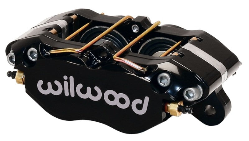 Wilwood Caliper-Dynapro Dust-Boot 5.25in Mount - Blk 1.75in Pistons 1.00in Disc - Black Ops Auto Works