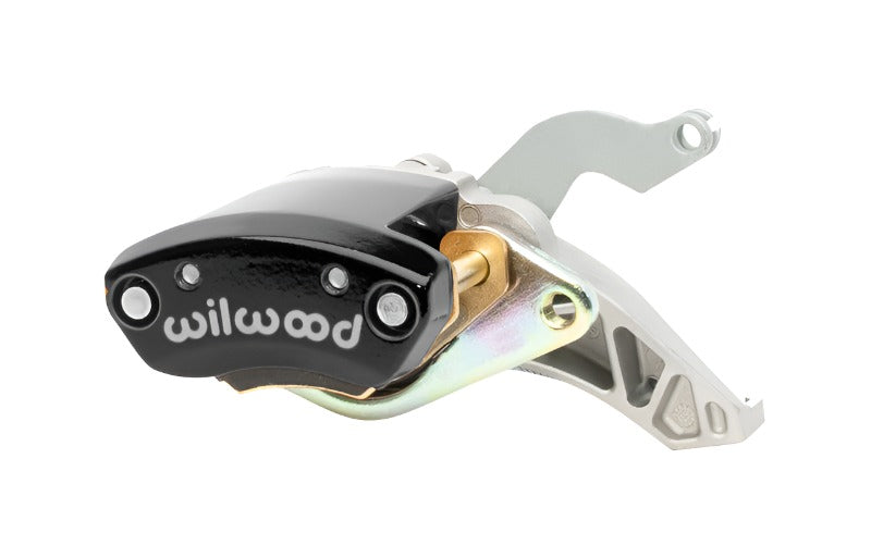 Wilwood Caliper - MC4 Mechanical Right Hand - Black 1.19in Piston 1.10in Rotor - Black - Black Ops Auto Works