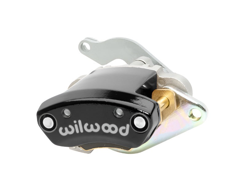 Wilwood Caliper - MC4 Mechanical Left Hand - Black 1.19in Piston 1.10in Rotor - Black - Black Ops Auto Works