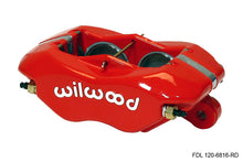 Load image into Gallery viewer, Wilwood Caliper-Forged Dynalite-Red 1.75in Pistons .81in Disc-Brake Calipers - Perf-Wilwood