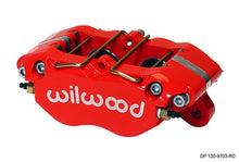 Load image into Gallery viewer, Wilwood Caliper-Dynapro 5.25in Mount - Red 1.38in Pistons .81in Disc - Black Ops Auto Works