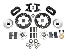 Load image into Gallery viewer, Wilwood Forged Dynalite Front Drag Kit Drilled Rotor 71-80 Pinto/Mustang II Disc &amp; Drum - Black Ops Auto Works
