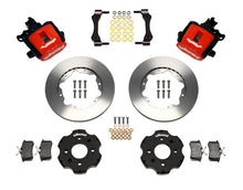 Load image into Gallery viewer, Wilwood Combination Parking Brake Rear Kit 11.00in Red Civic / Integra Disc 2.39 Hub Offset - Black Ops Auto Works