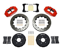 Load image into Gallery viewer, Wilwood Narrow Superlite 6R Front Hat Kit 12.88in Drill Red Honda S2000 - Black Ops Auto Works