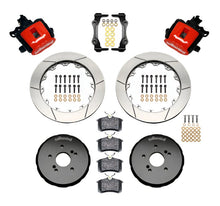 Load image into Gallery viewer, Wilwood Combination Parking Brake Rear Kit 12.88in Red Honda S2000 - Black Ops Auto Works