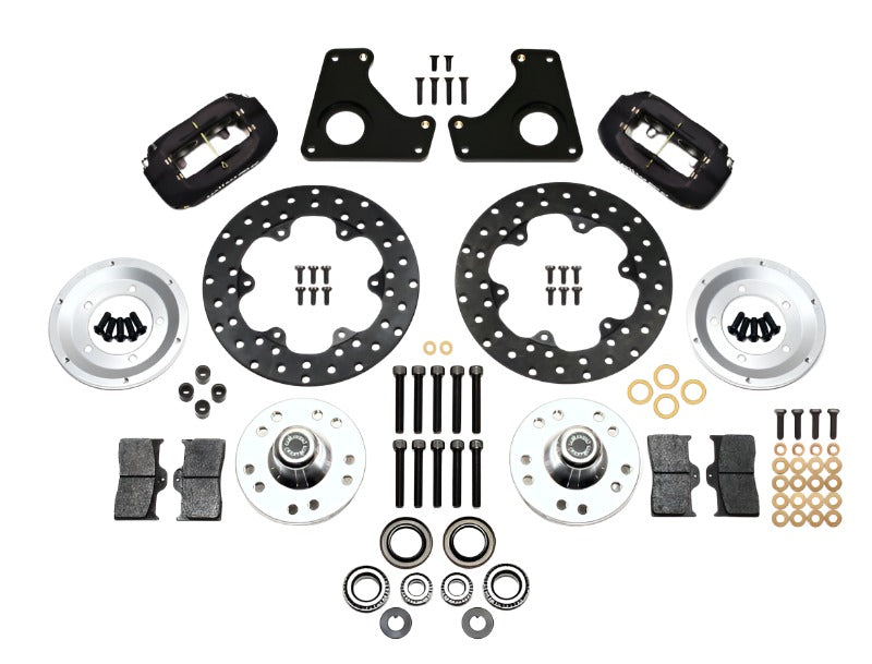Wilwood Forged Dynalite Front Drag Kit Drilled Rotor 79-87 GM G Body - Black Ops Auto Works