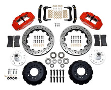 Load image into Gallery viewer, Wilwood Narrow Superlite 6R Front Hub Kit 12.88in Drill Red 70-78 Camaro (*Line Kit Needed*) Wilwood