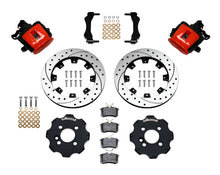 Load image into Gallery viewer, Wilwood Combination Parking Brake Rear Kit 11.75in Drilled Red Mini Cooper - Black Ops Auto Works