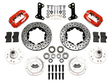 Load image into Gallery viewer, Wilwood Forged Dynalite Front Kit 11.00in Drill-Red 67-69 Camaro 64-72 Nova Chevelle - Black Ops Auto Works