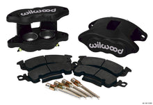 Load image into Gallery viewer, Wilwood D52 Front Caliper Kit - Black Ano 2.00 / 2.00in Piston 1.28in Rotor-Big Brake Kits-Wilwood-889545012507-