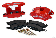 Load image into Gallery viewer, Wilwood D52 Rear Caliper Kit - Red 1.25 / 1.25in Piston 1.04in Rotor - Black Ops Auto Works