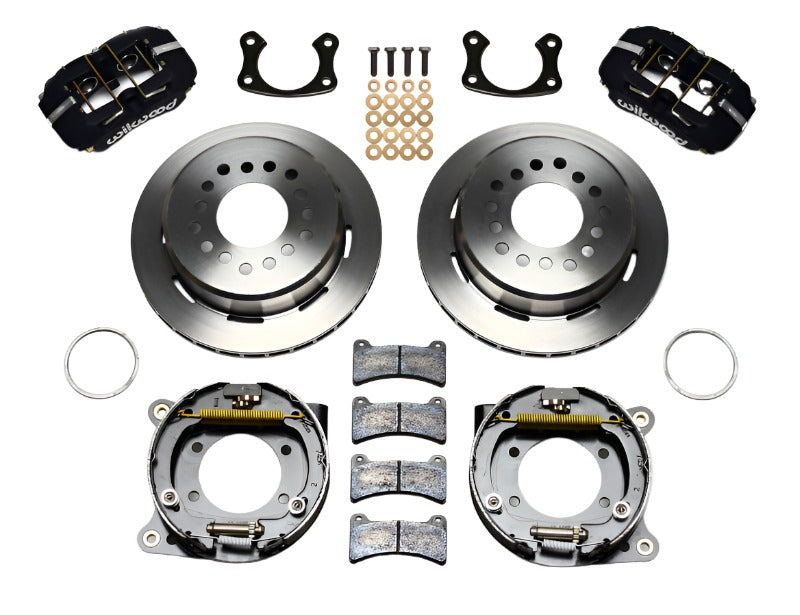 Wilwood Dynapro Low-Profile 11.00in P-Brake Kit New Big Ford 2.50in Offset-Big Brake Kits-Wilwood