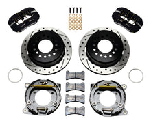 Load image into Gallery viewer, Wilwood Dynapro Low-Profile 11.00in P-Brake Kit Drilled Ford 8.8 w/2.50in Offset-5 Lug - Black Ops Auto Works
