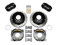 Load image into Gallery viewer, Wilwood Dynapro Low-Profile 11.00in P-Brake Kit Drilled Chevy 12 Bolt 2.75in Off w/ C-Clips - Black Ops Auto Works