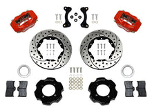 Load image into Gallery viewer, Wilwood Forged Dynalite Front Hat Kit 11.00in Drilled Red 95-05 Miata - Black Ops Auto Works